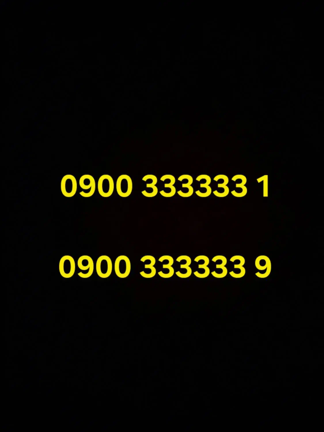 0900-333333-1|سیم‌کارت|تهران, نیروی هوایی (پیروزی)|دیوار