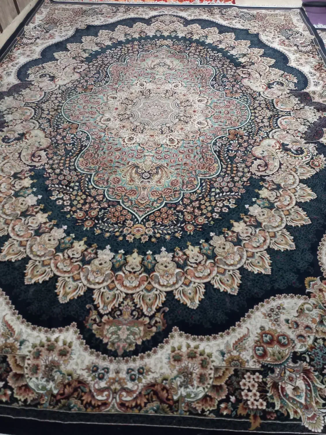 ۲ تخته فرش ۱۲ متری|فرش|زرندیه, |دیوار