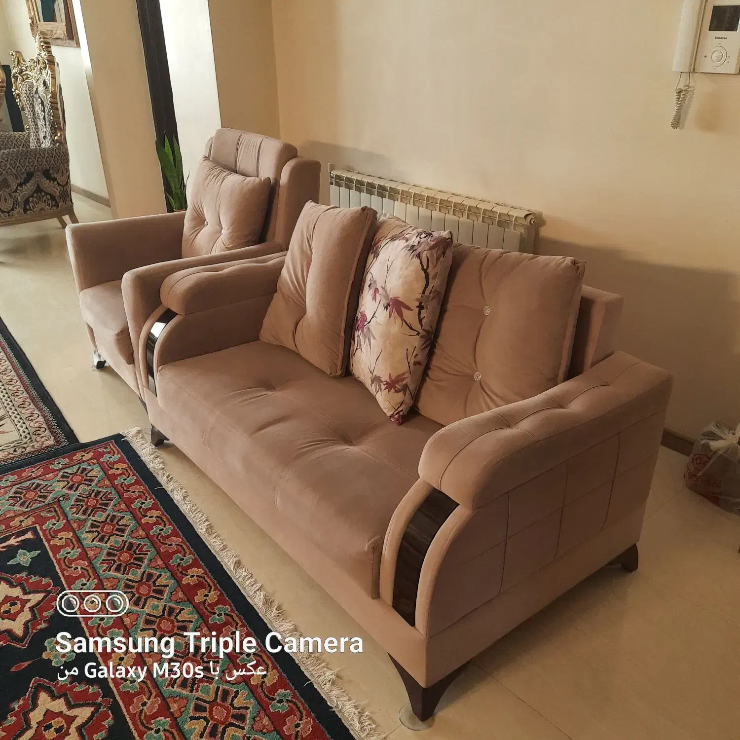 مبل راحتی ۷نفره راحتی مرتب|حراج|شاهین‌شهر, خانه کارگر|دیوار