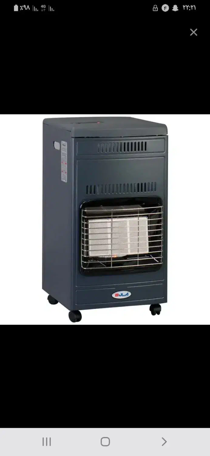 یک بخاری کپسولی دومیلیون|بخاری، هیتر، شومینه|عنبرآباد, |دیوار