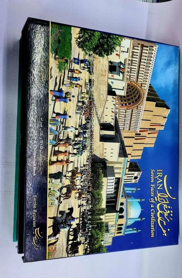 کتاب نفیس هفت رخ فرخ ایران و شکوه سپاهان با DVD|کتاب و مجله تاریخی|تهران, دریا|دیوار