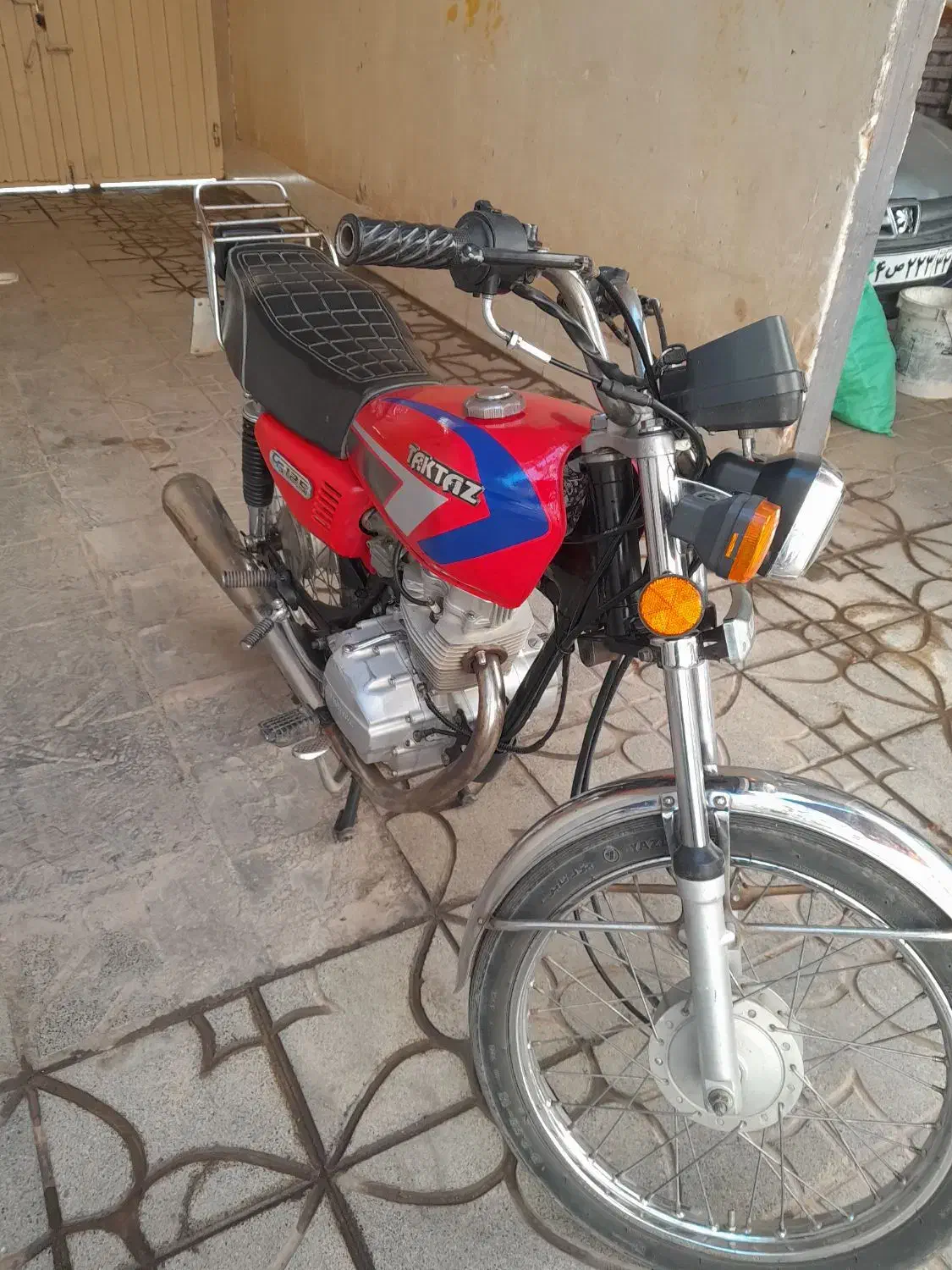 موتور پیشتاز ۸۸|موتورسیکلت|تربت جام, کاریز نو سفلی|دیوار