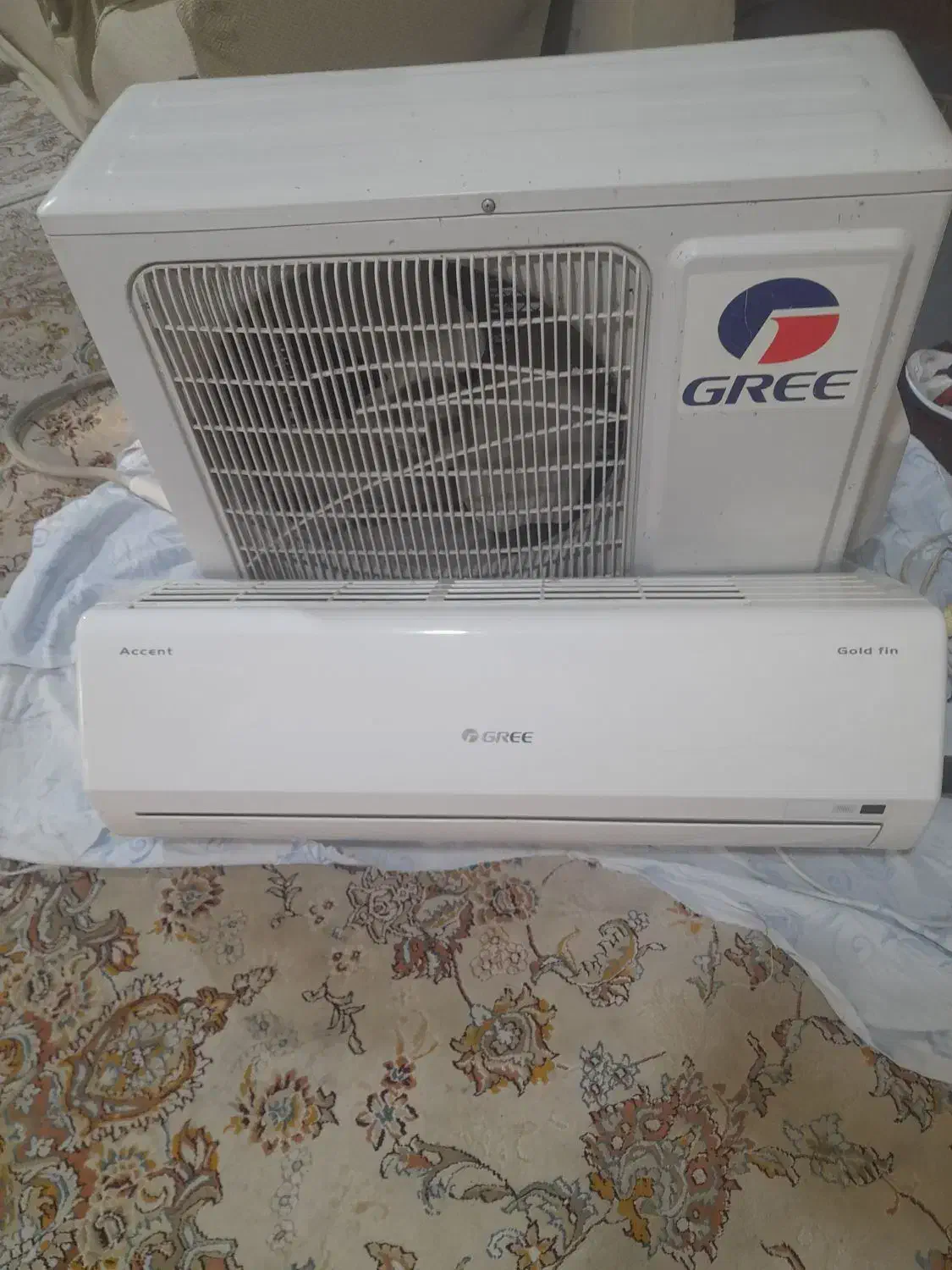 اسپیلت ۱۲۰۰۰ دحد نو|کولر گازی و فن‌کوئل|شیراز, منطقه هوایی شهید دوران|دیوار