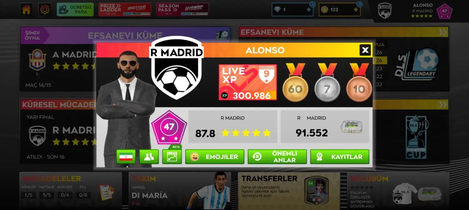 ترکیب دریم لیگ|کنسول، بازی ویدئویی و آنلاین|مرند, |دیوار