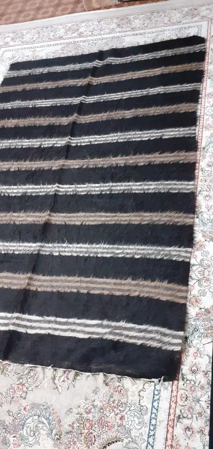 گلیم دستباف با موی بز|گلیم، جاجیم، گبه|ارومیه, |دیوار