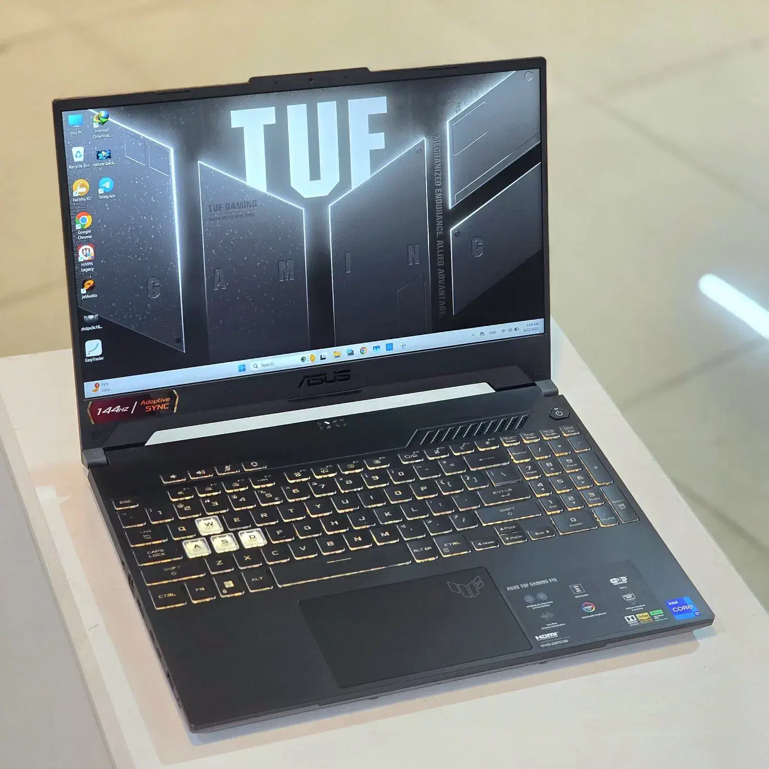 لپتاپ گیمینگ ASUS TUF Gaming FX507ZC4 پردازندهi7|رایانه همراه|شیراز, ملاصدرا|دیوار