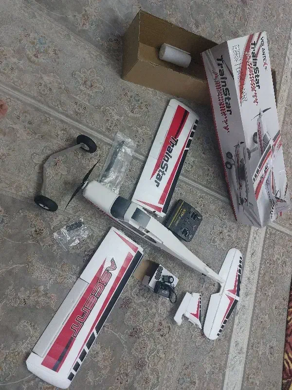 هواپیما رادیو کنترلی ارسی|اسباب‌‌بازی|ری, علایین|دیوار