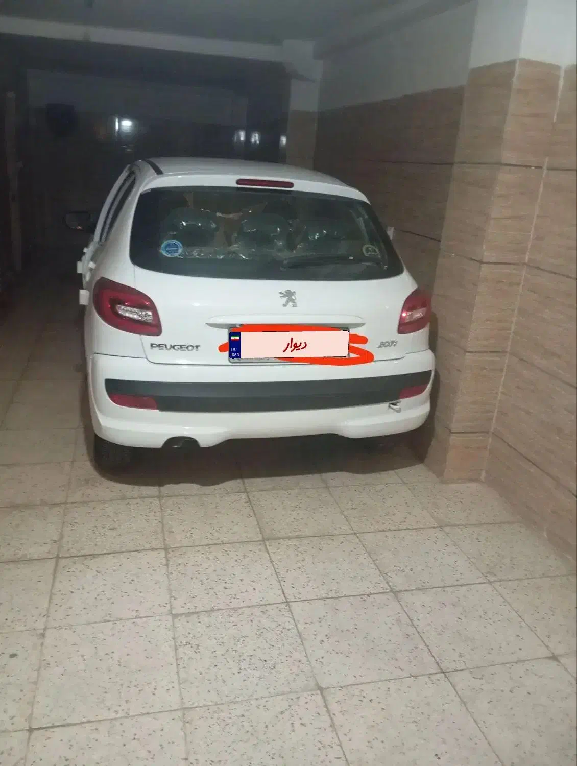 ۲۰۷ خشکtu5سقف فلزی۱۴۰۴|خودرو سواری و وانت|الوند, |دیوار