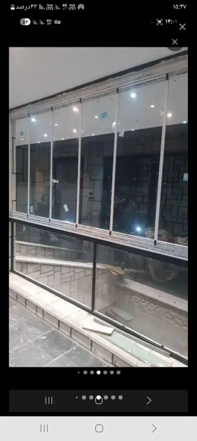 پارتیشن شیشه وشیشه بالکن وشیشه سکوریت|خدمات پیشه و مهارت|تهران, صادقیه|دیوار