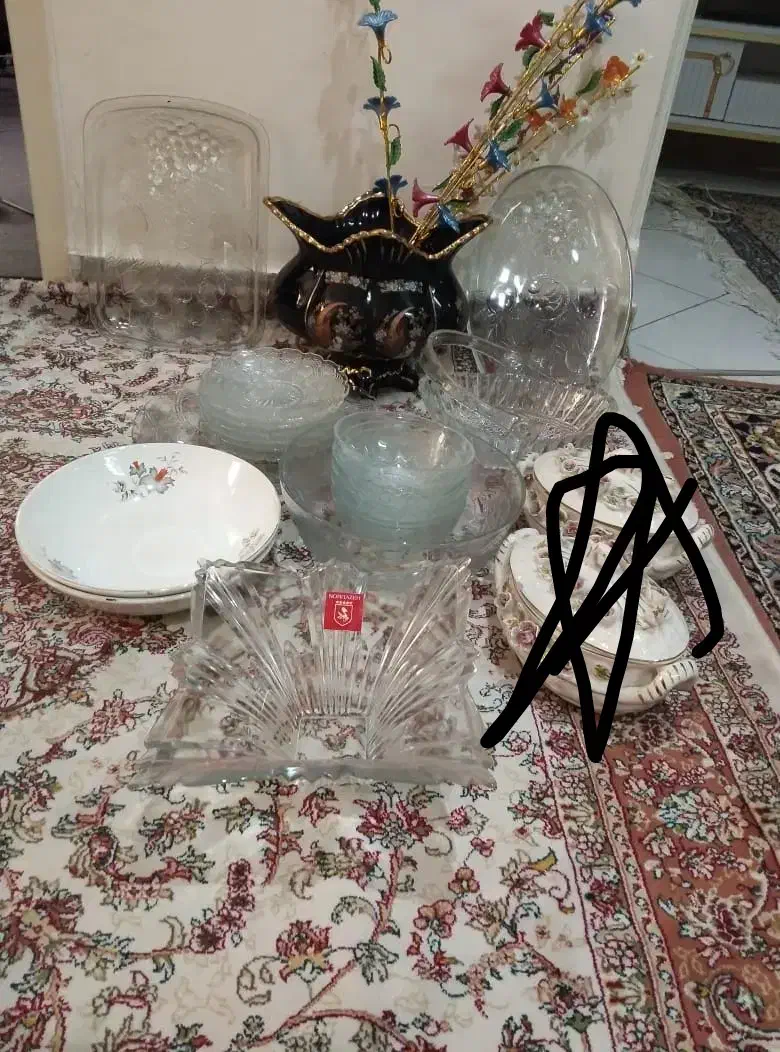 ظروف پذیرایی نو و در حد نو|ظروف سرو و پذیرایی|تهران, مجیدیه|دیوار