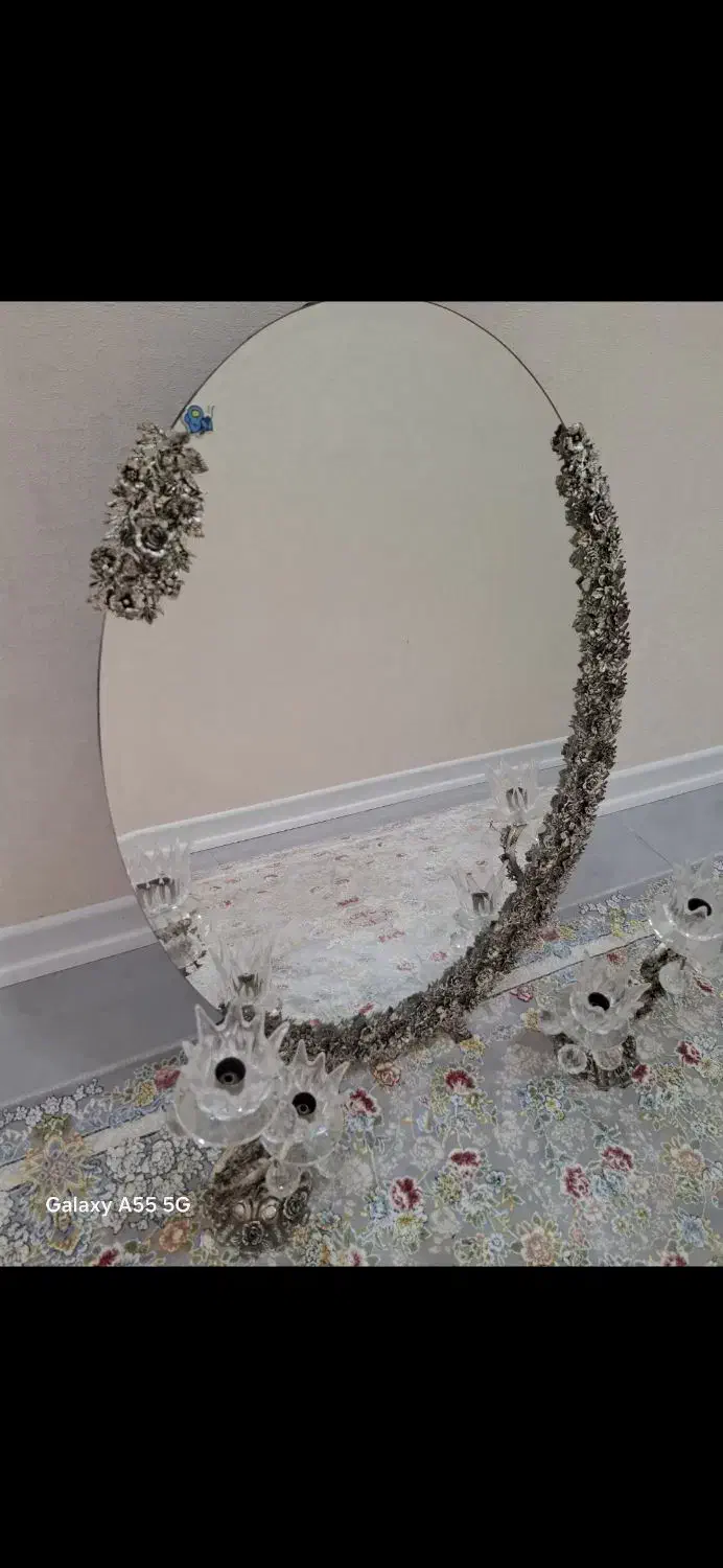 اینه و شعمدان|آینه|آبادان, |دیوار