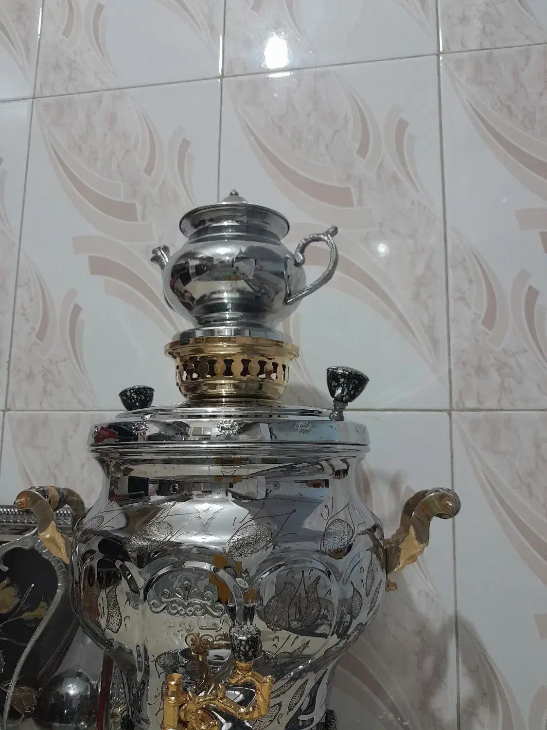 مدل طاووس|سماور، چایساز، قهوهساز|بروجرد, |دیوار