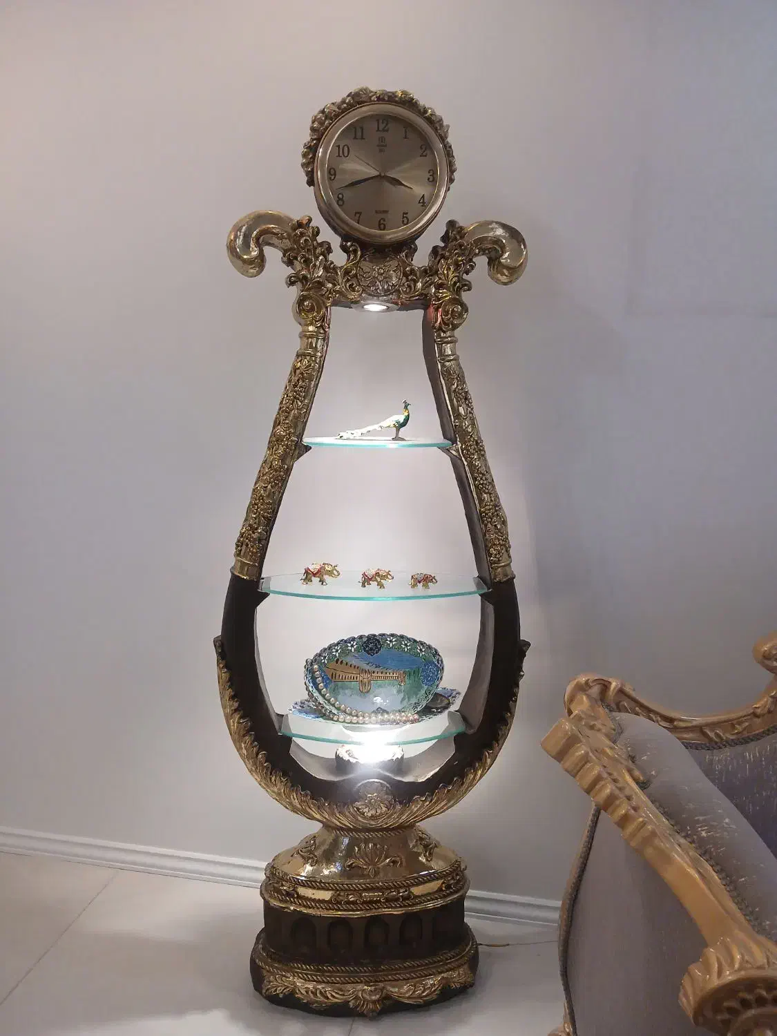 ساعت ایستاده|ساعت دیواری و تزئینی|مشهد, تربیت (صدف)|دیوار