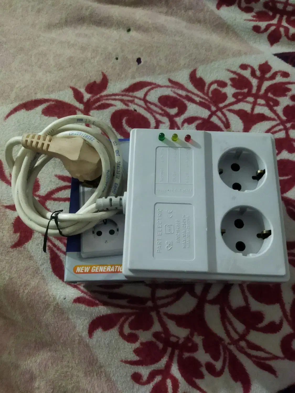 محافظ برق دو شاخه ای|سایر لوازم برقی|سهند, |دیوار