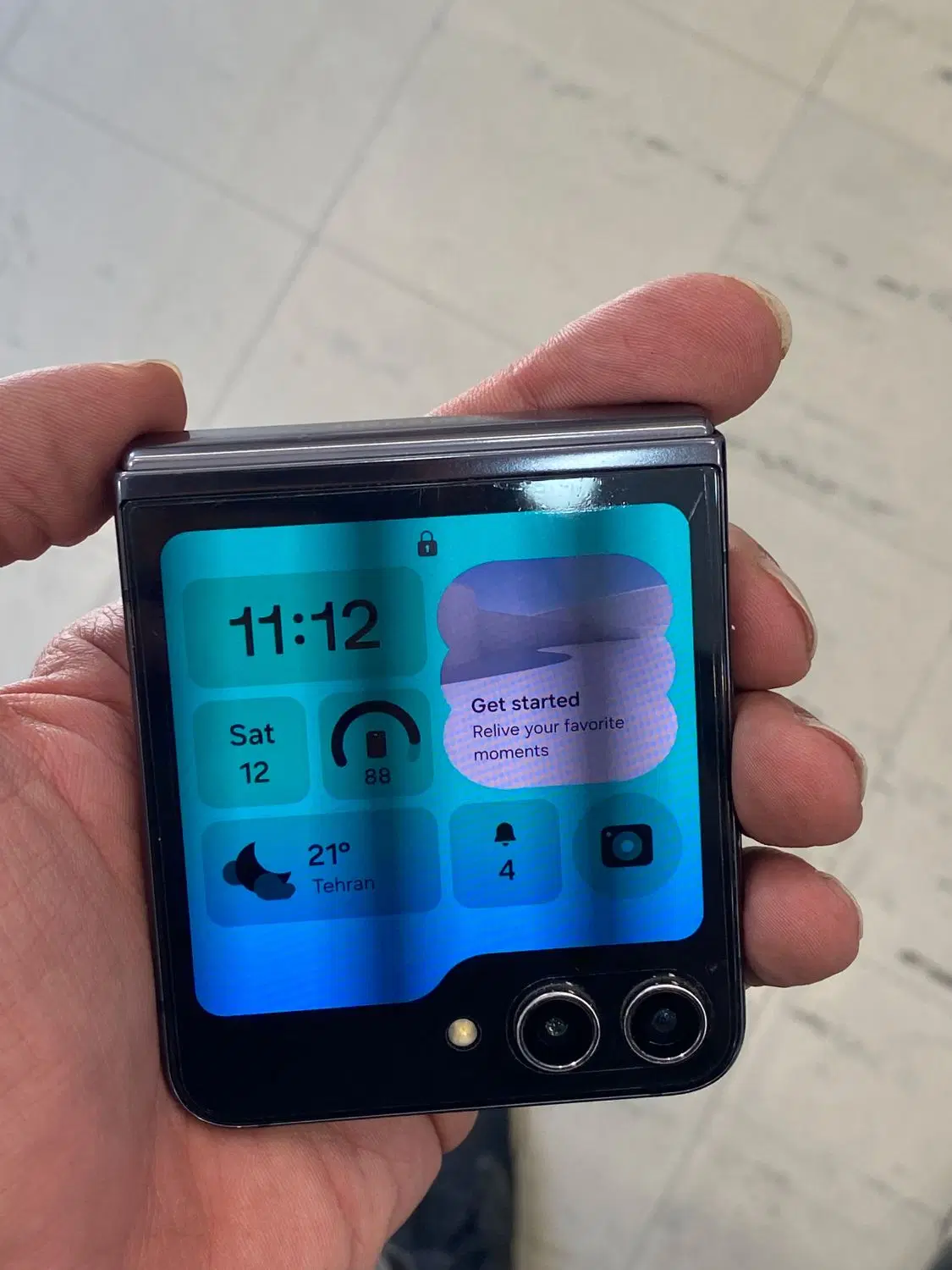 samsung z flip 5|موبایل|همدان, |دیوار