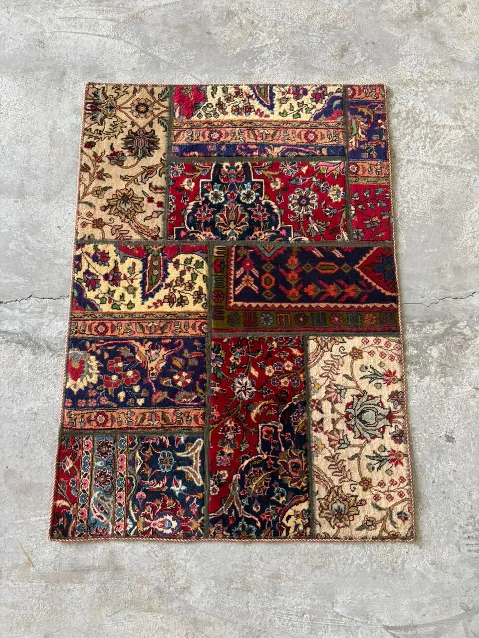 فرش دستبافت چهل تکه|فرش|ری, صفاییه (چشمه علی)|دیوار