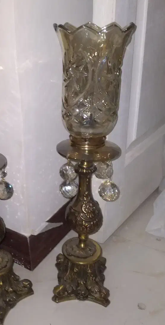 یک جفت شمعدان برنزی|صنایع دستی و سایر لوازم تزئینی|تهران, قنات‌کوثر|دیوار