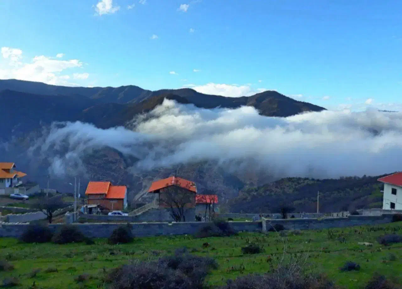 فروش زمین ییلاقی/ ویو ابدی/روستای کاکرون/ تو بافت|فروش زمین و ملک کلنگی|آلاشت, |دیوار