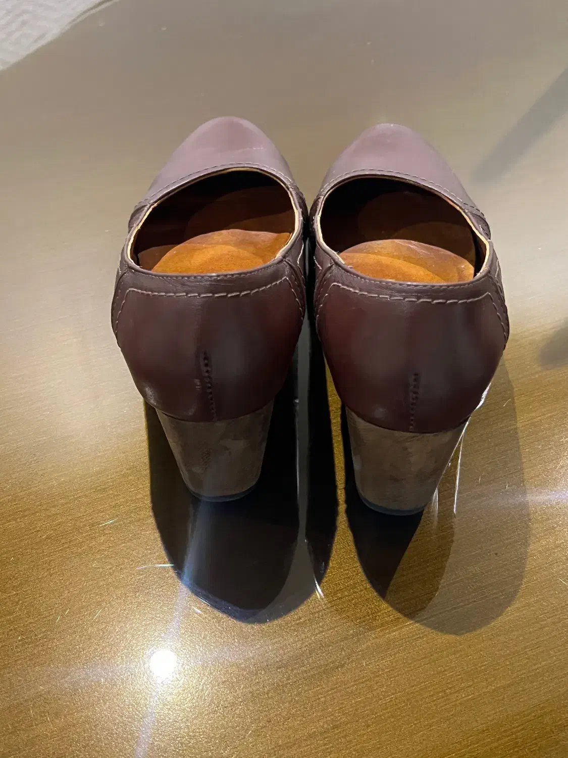 کفش چرم زنانه سایز ۳۹-۴۰|کیف، کفش، کمربند|تهران, شهران شمالی|دیوار