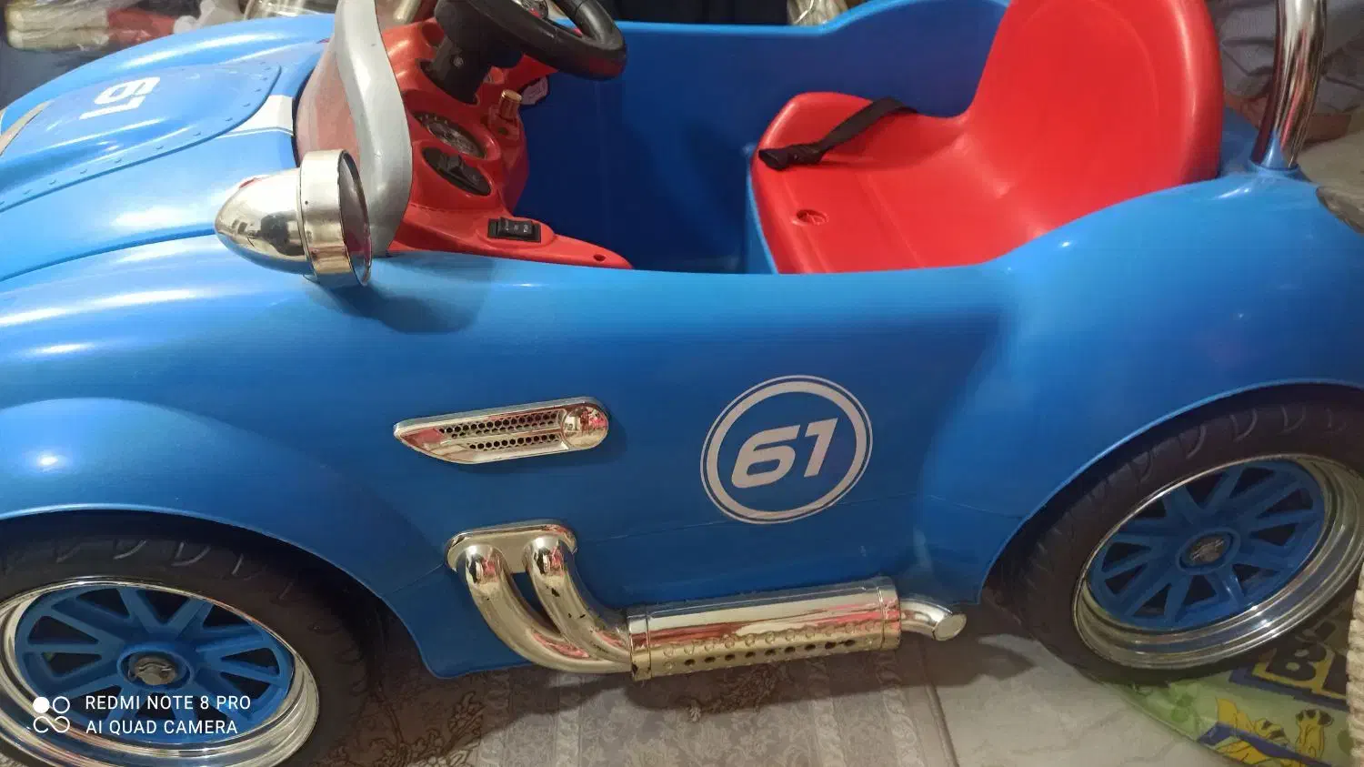 ماشین شارژی نو و سالم در حدنو استفاده نشده موزیکال|اسباببازی|تهران, افسریه شمالی|دیوار