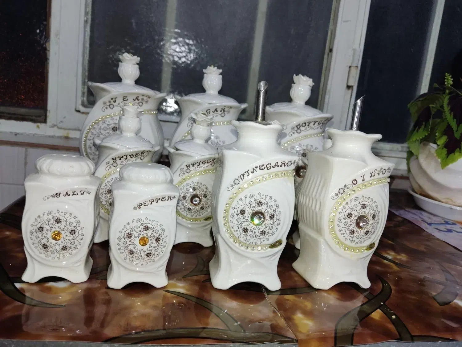 پا سماوری سرامیکی|ظروف نگهدارنده، پلاستیکی، یک‌بارمصرف|خرم‌آباد, |دیوار