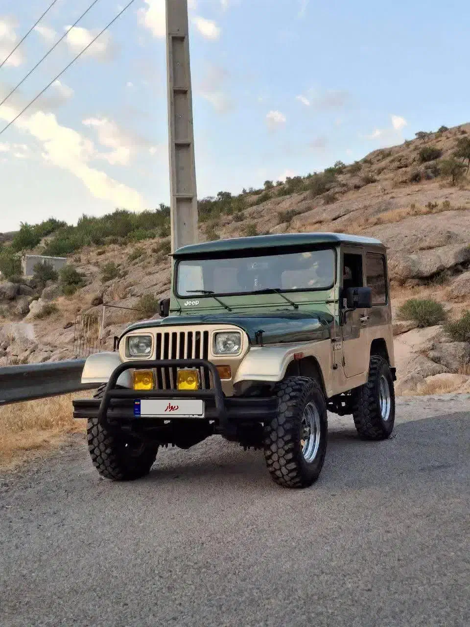 جیپ صحرا|خودرو کلاسیک|مراغه, |دیوار