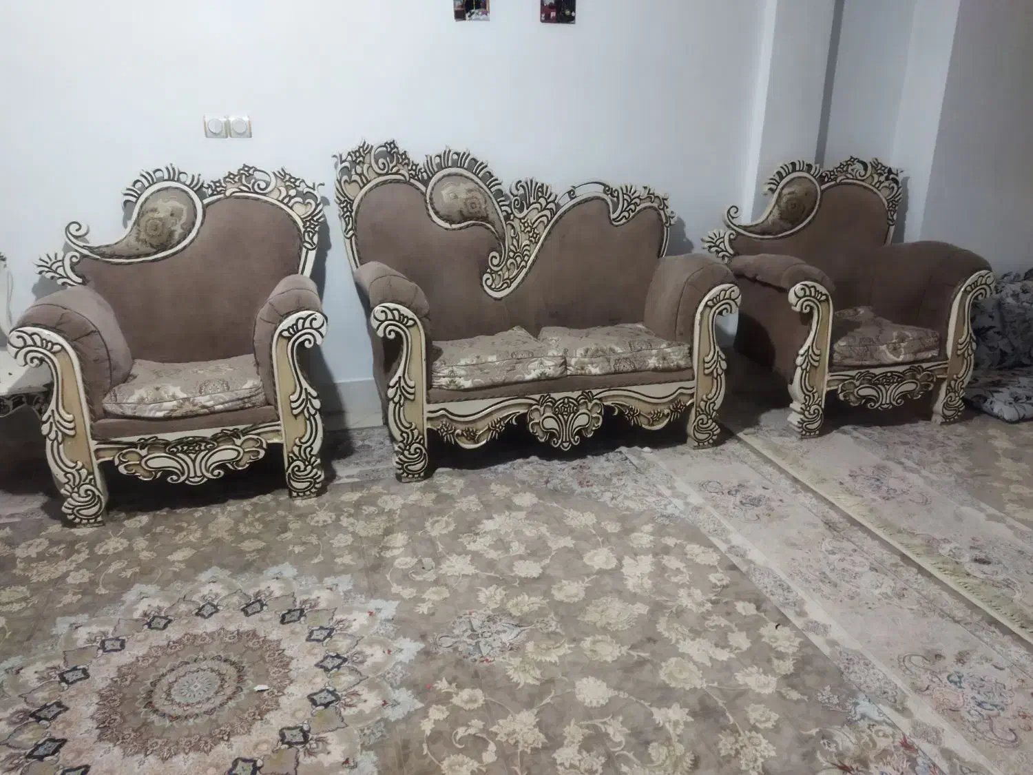 مبل هفت نفره|مبلمان خانگی و میز عسلی|ساوه, |دیوار