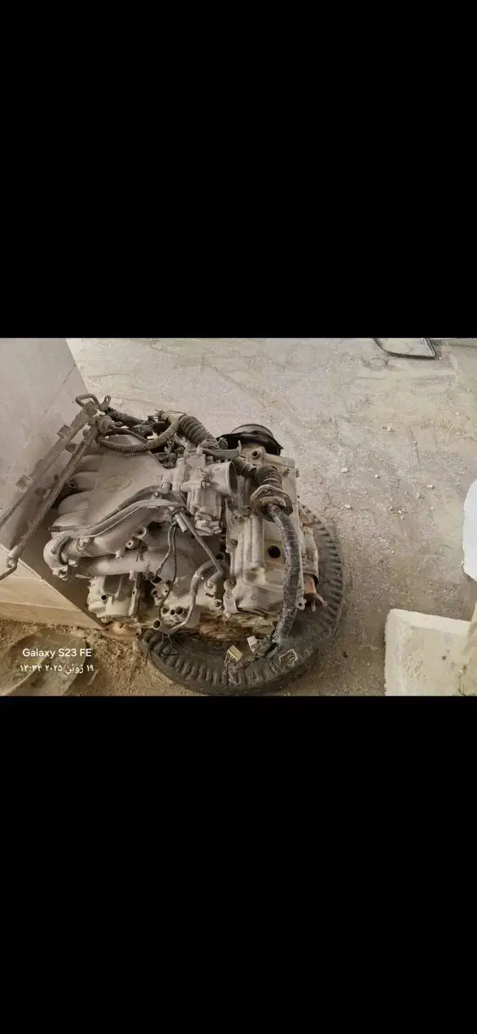 موتور خورجین  گیربکس تایلندی وهمراه اگزوز سر جلو|قطعات یدکی و لوازم جانبی|سراوان, |دیوار