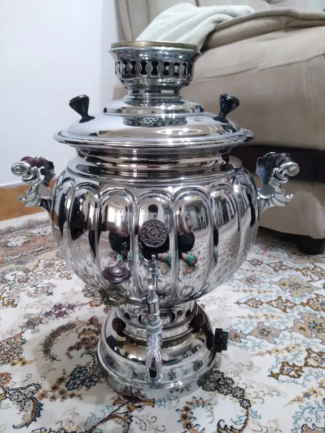 سماور گازی|سماور، چایساز، قهوهساز|الیگودرز, |دیوار