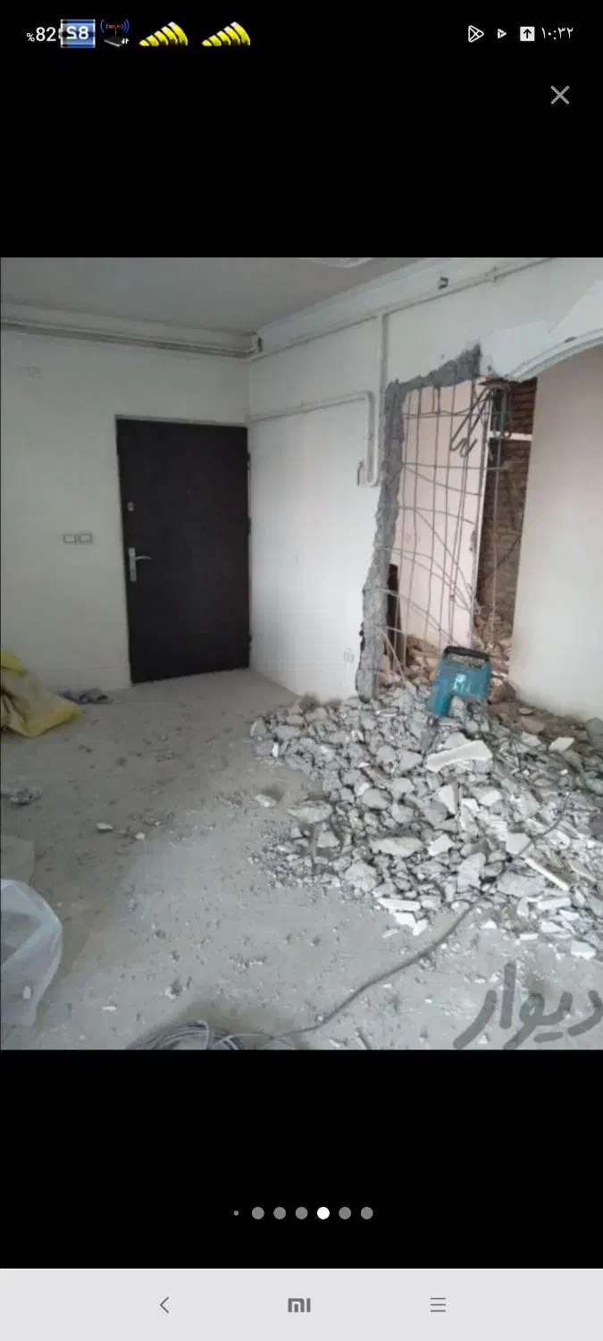 تخریب جزئی و کلی ساختمان تغییرات داخلی بازسازی و..|خدمات پیشه و مهارت|شبستر, |دیوار