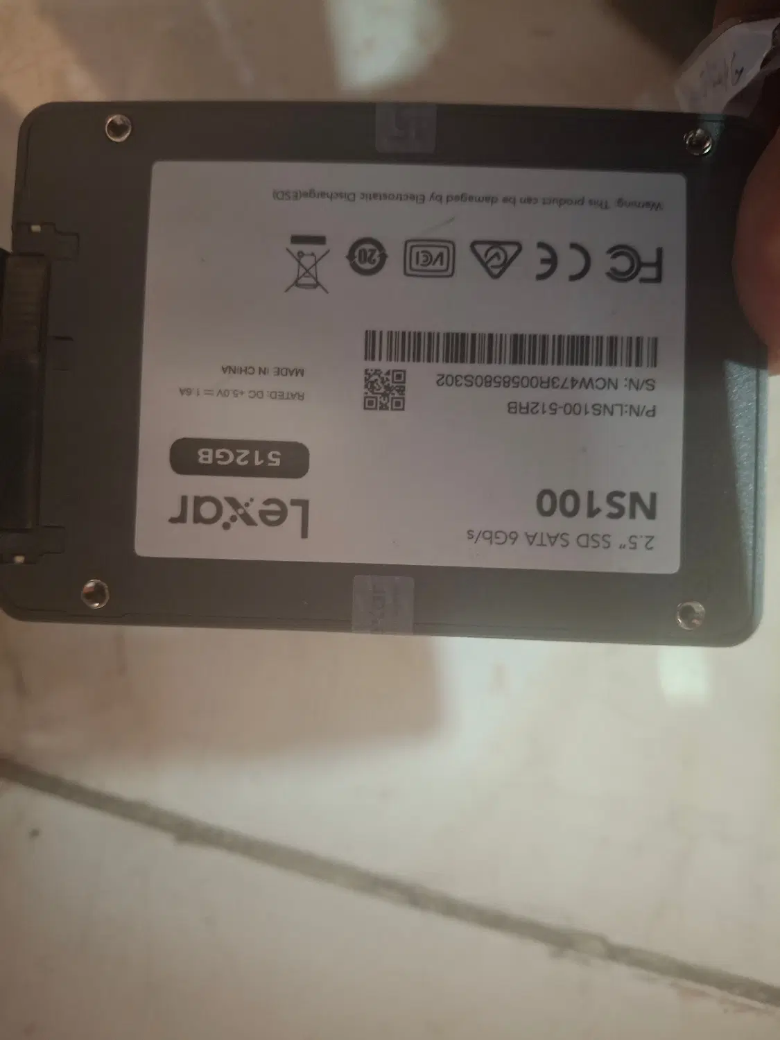 SSD Lexar 512 GB|قطعات و لوازم جانبی رایانه|کرج, گوهردشت|دیوار