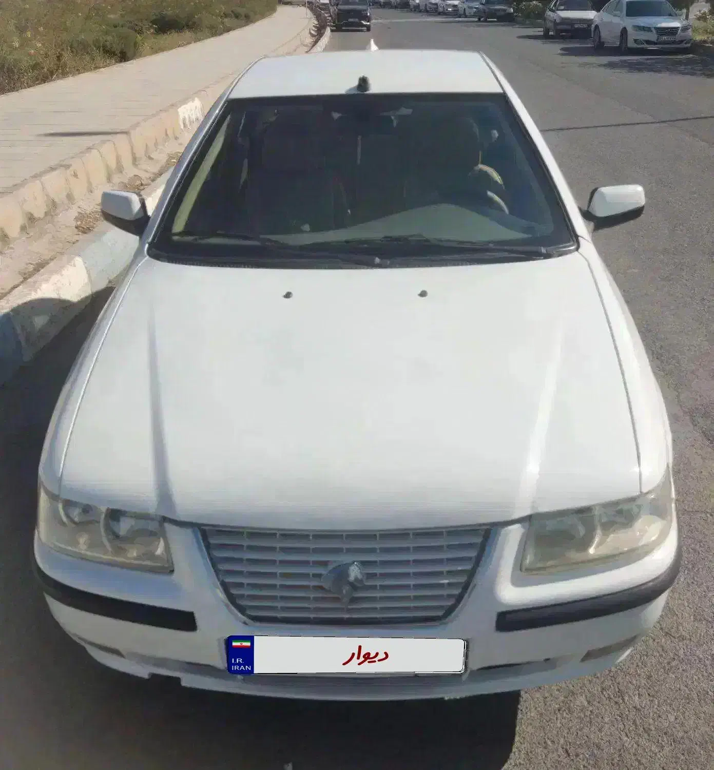 سمند EF7 مدل ۹۶ سفید،بی رنگ،بی ضربه،کم کار،کارمندی|خودرو سواری و وانت|فولادشهر, مسکن مهر فولادشهر|دیوار