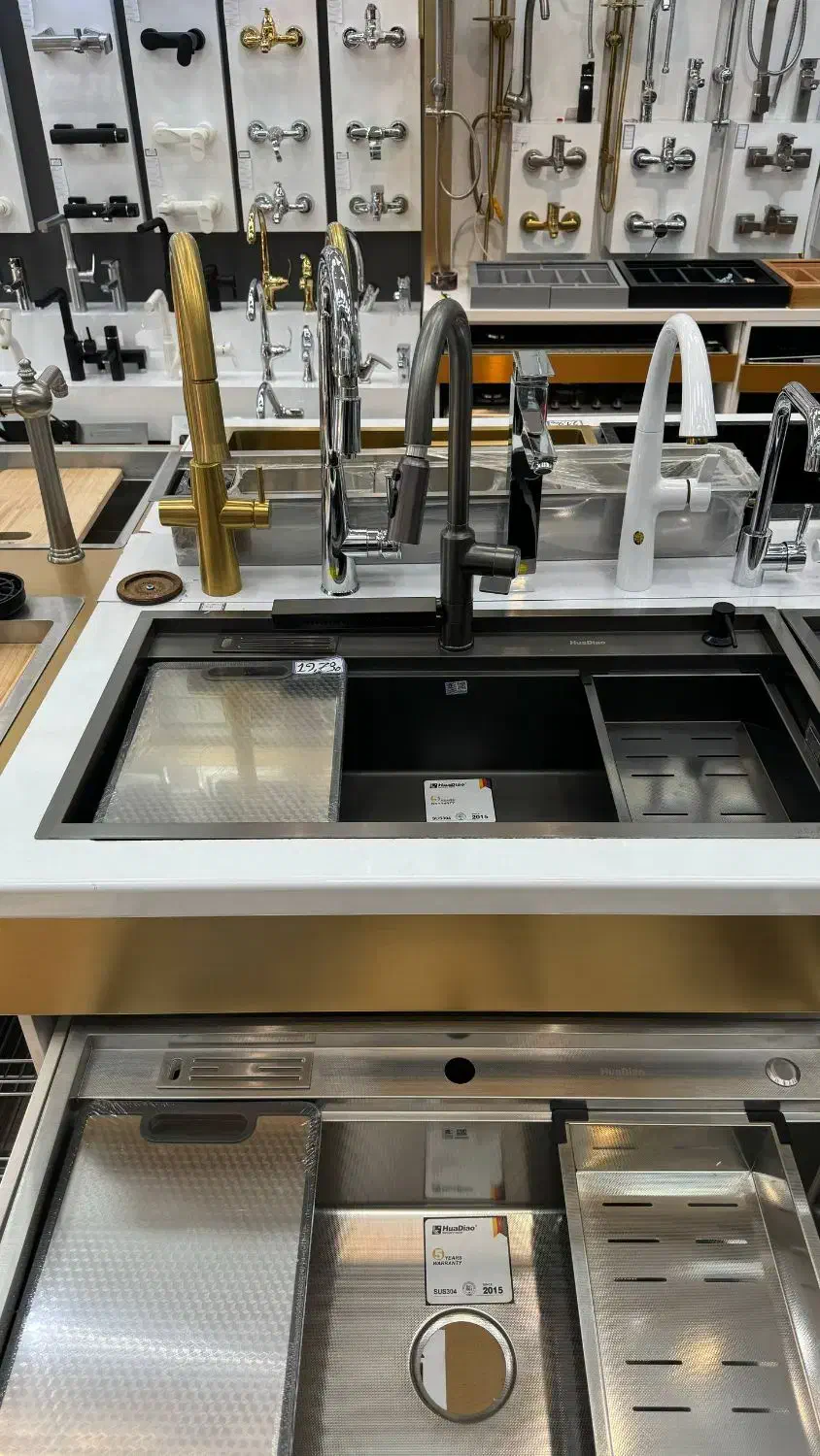 انواع سینک تک لگن و دو لگن 2 پله|مصالح و تجهیزات ساختمان|شیراز, وصال|دیوار