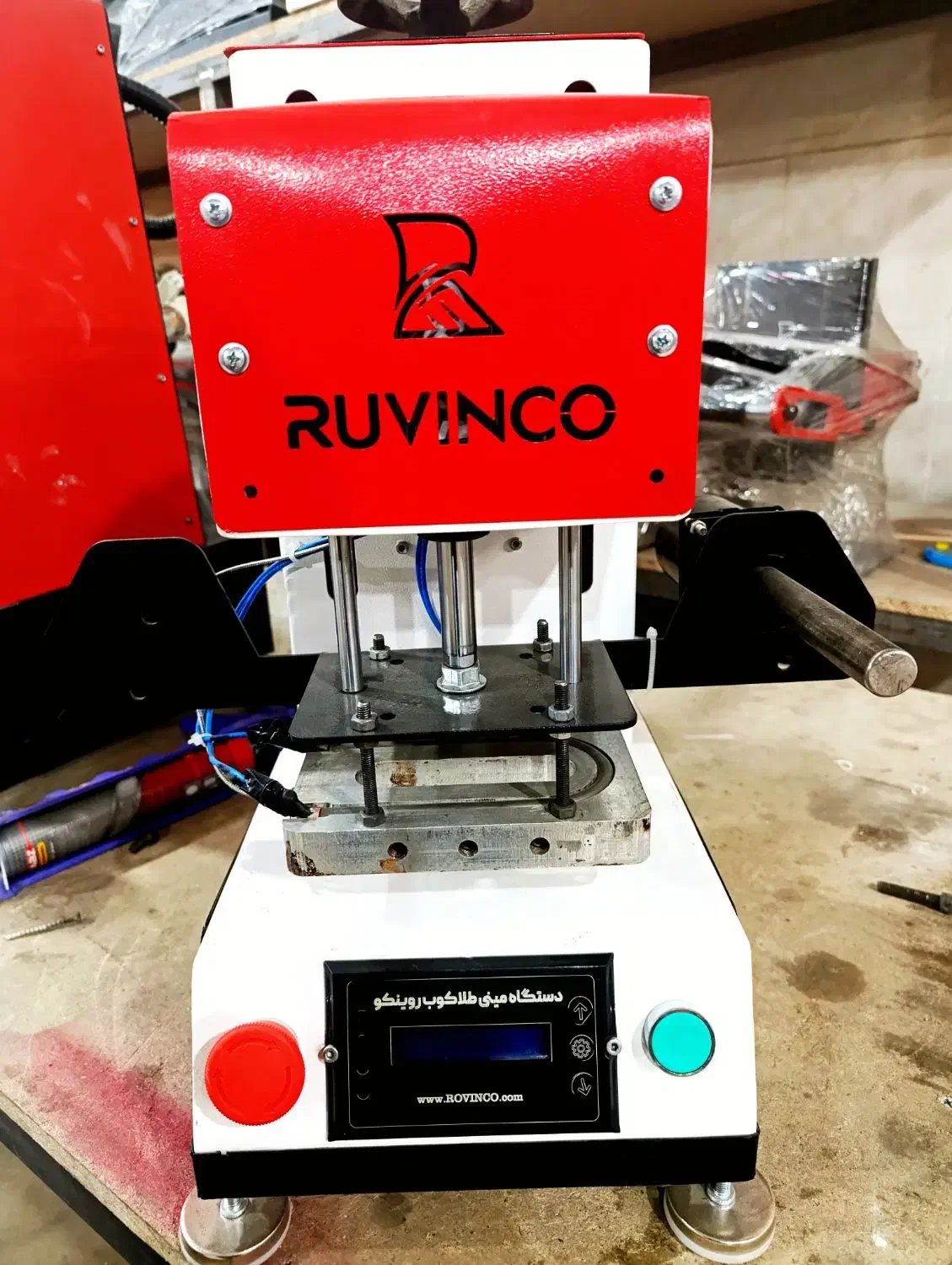 دستگاه چاپ طلاکوب و داغی رومیزی اتومات(دوکاره)|ماشینآلات صنعتی|مشهد, گرجی علیا|دیوار