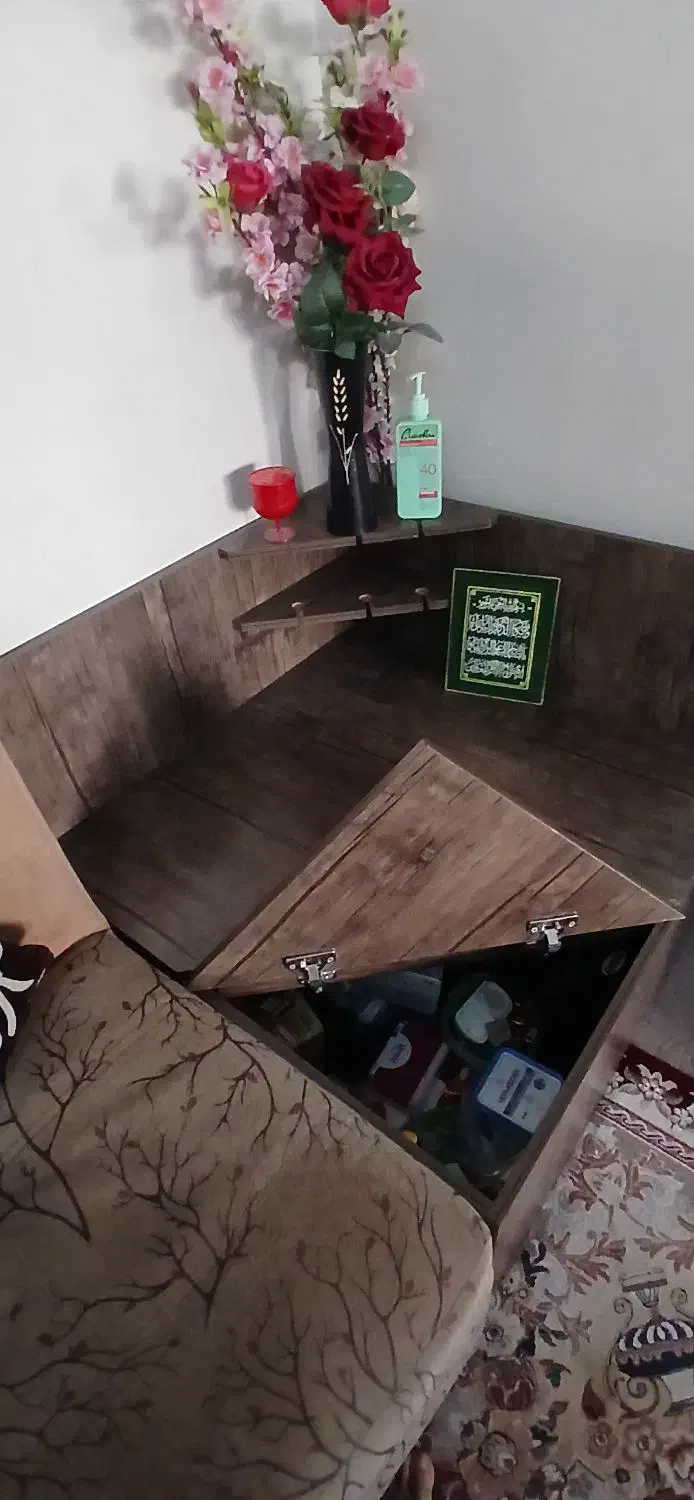 مبل راحتی هشت نفره با میز نهارخوری|مبلمان خانگی و میز عسلی|قدس, شهرک فرزان|دیوار