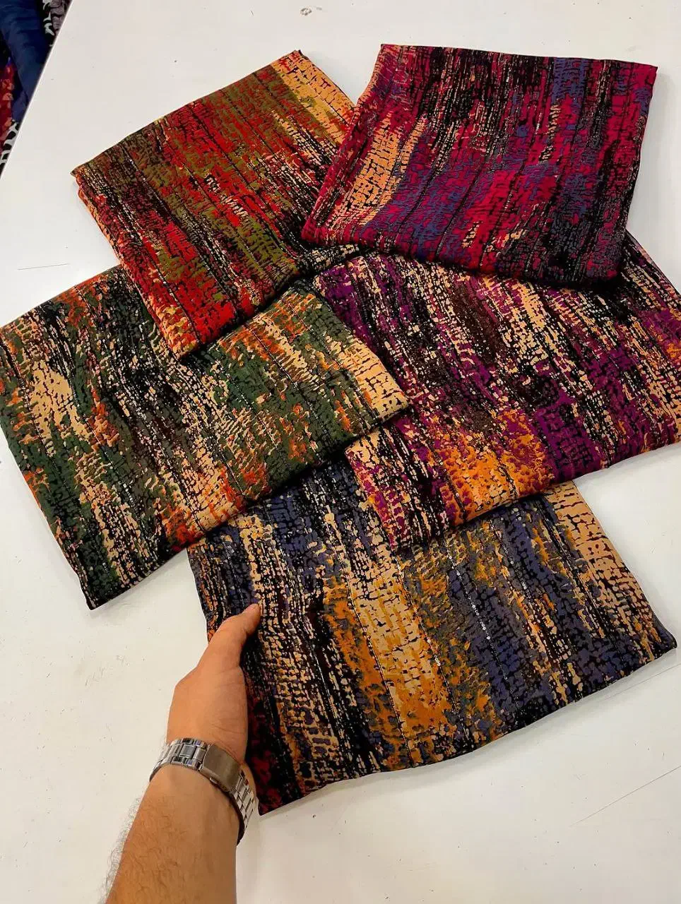 انواع پارچه پولک مخفی(لاینی)|لباس|سرشیو, |دیوار