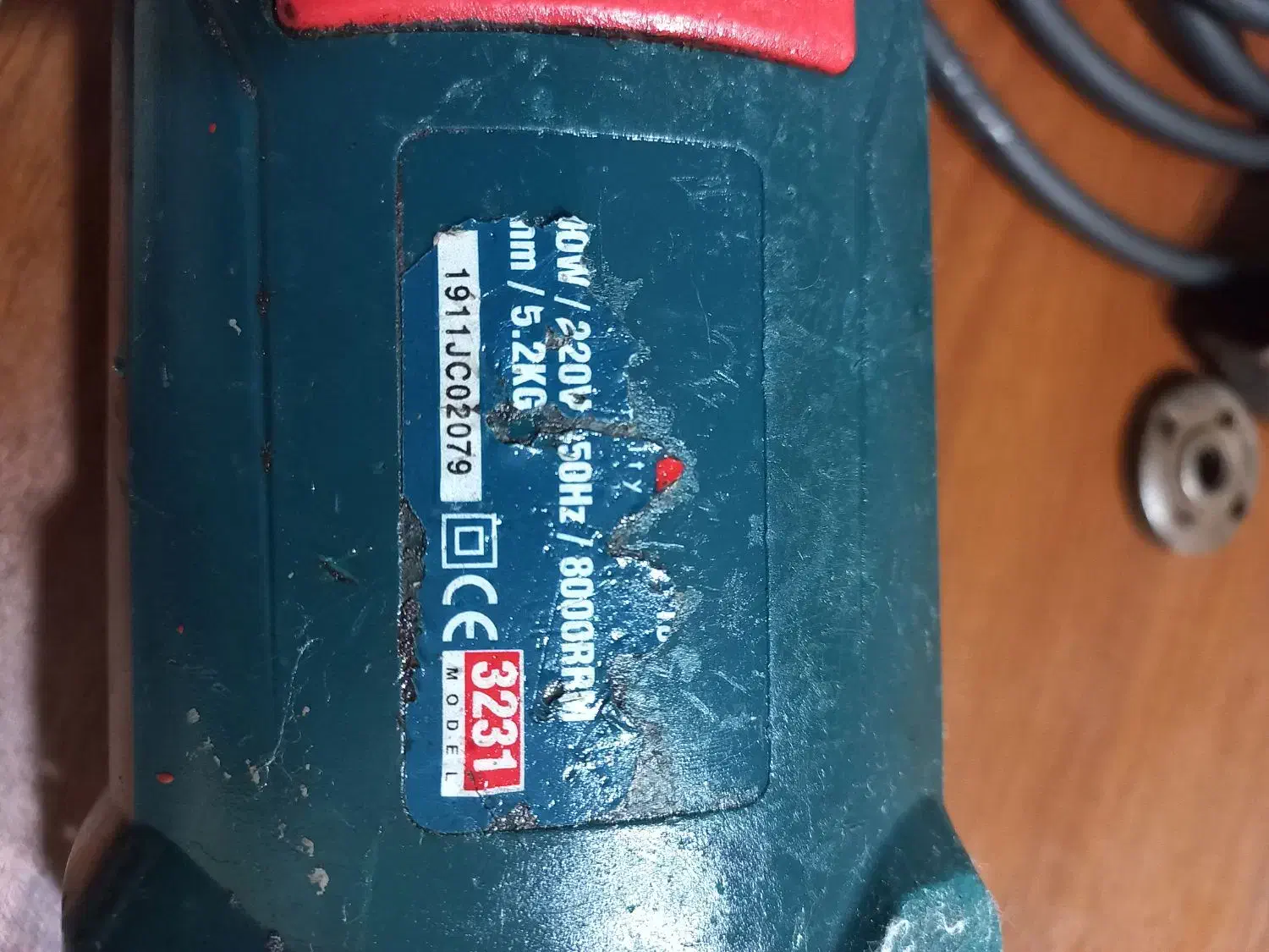 سنگ فرز بزرگ|ابزارآلات|رشت, سعدی (تختی)|دیوار