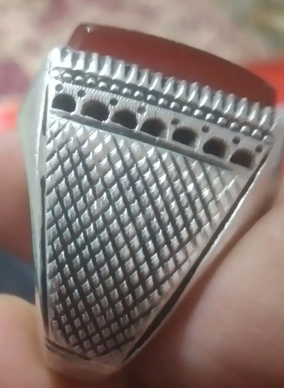 انگشتر نقره یمنی اصل استاد شمعدانی|جواهرات|قوچان, |دیوار