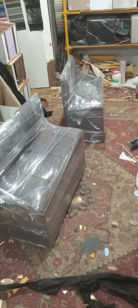 پاف باکس دار و پشتی دار|صندلی و نیمکت|قزوین, |دیوار