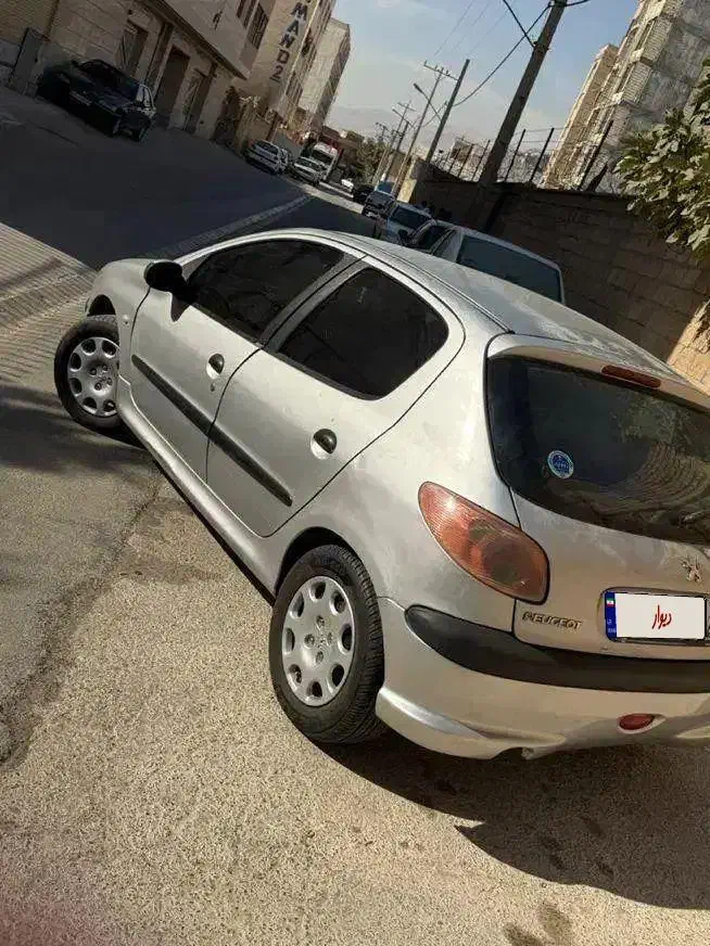 ۲۰۶ مدل ۸۵ تیپ ۵|خودرو سواری و وانت|شیراز, شهرک امیر کبیر|دیوار