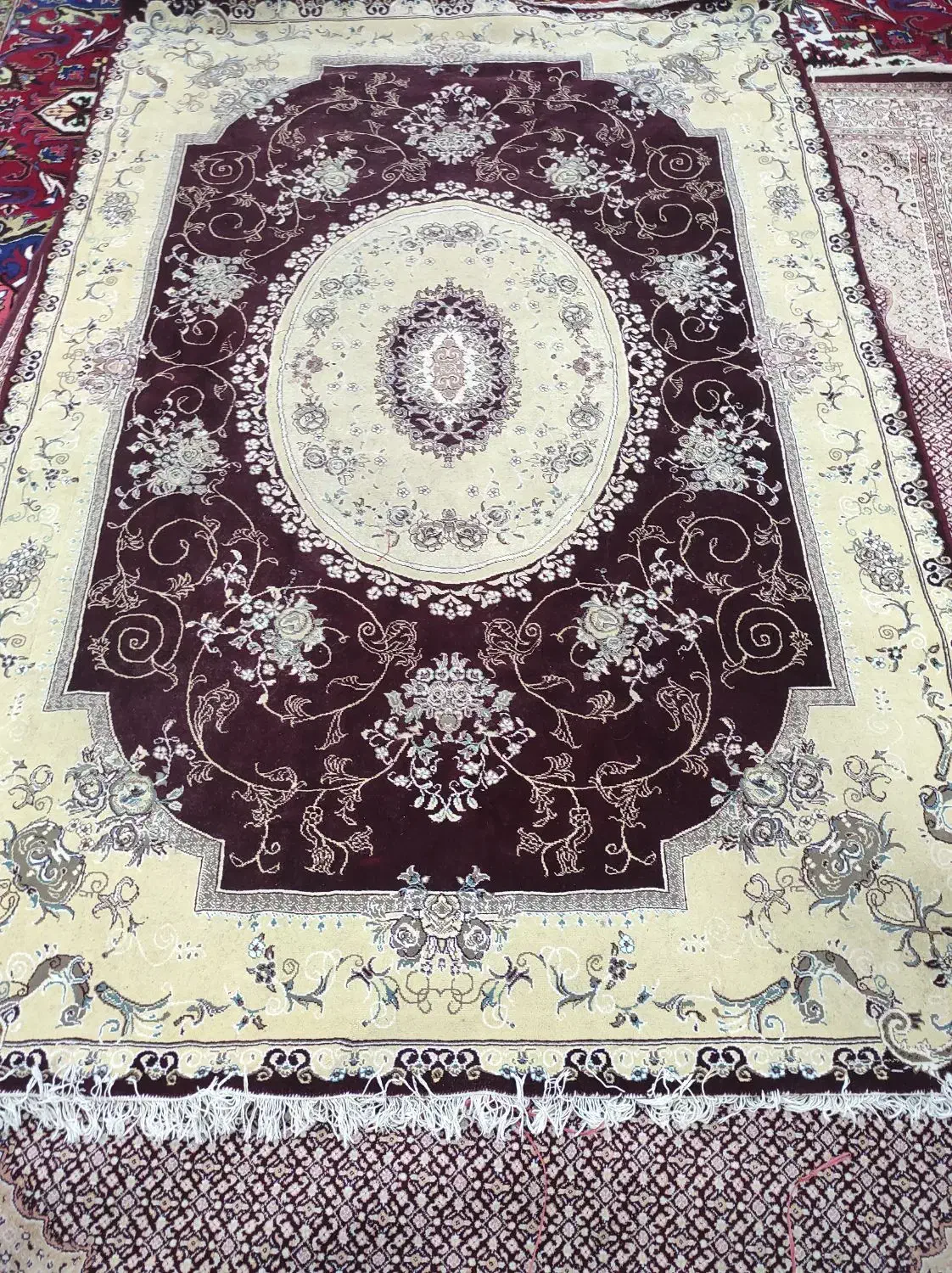 پنج عدد فرش ماشینی|فرش|سهند, |دیوار