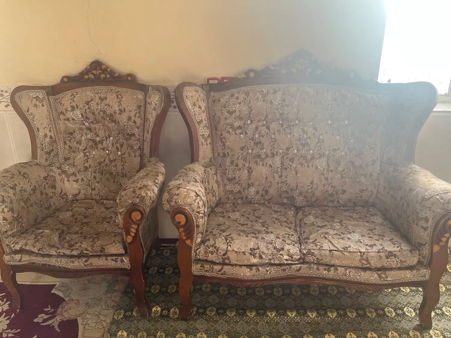 مبل ۷نفره|مبلمان خانگی و میز عسلی|رباطکریم, رباطکریم|دیوار