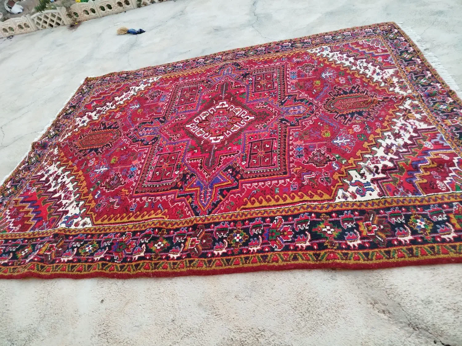 فرش ۱۲ متری بارماخ توخوش اصل مهربان نقشه|فرش|تبریز, |دیوار