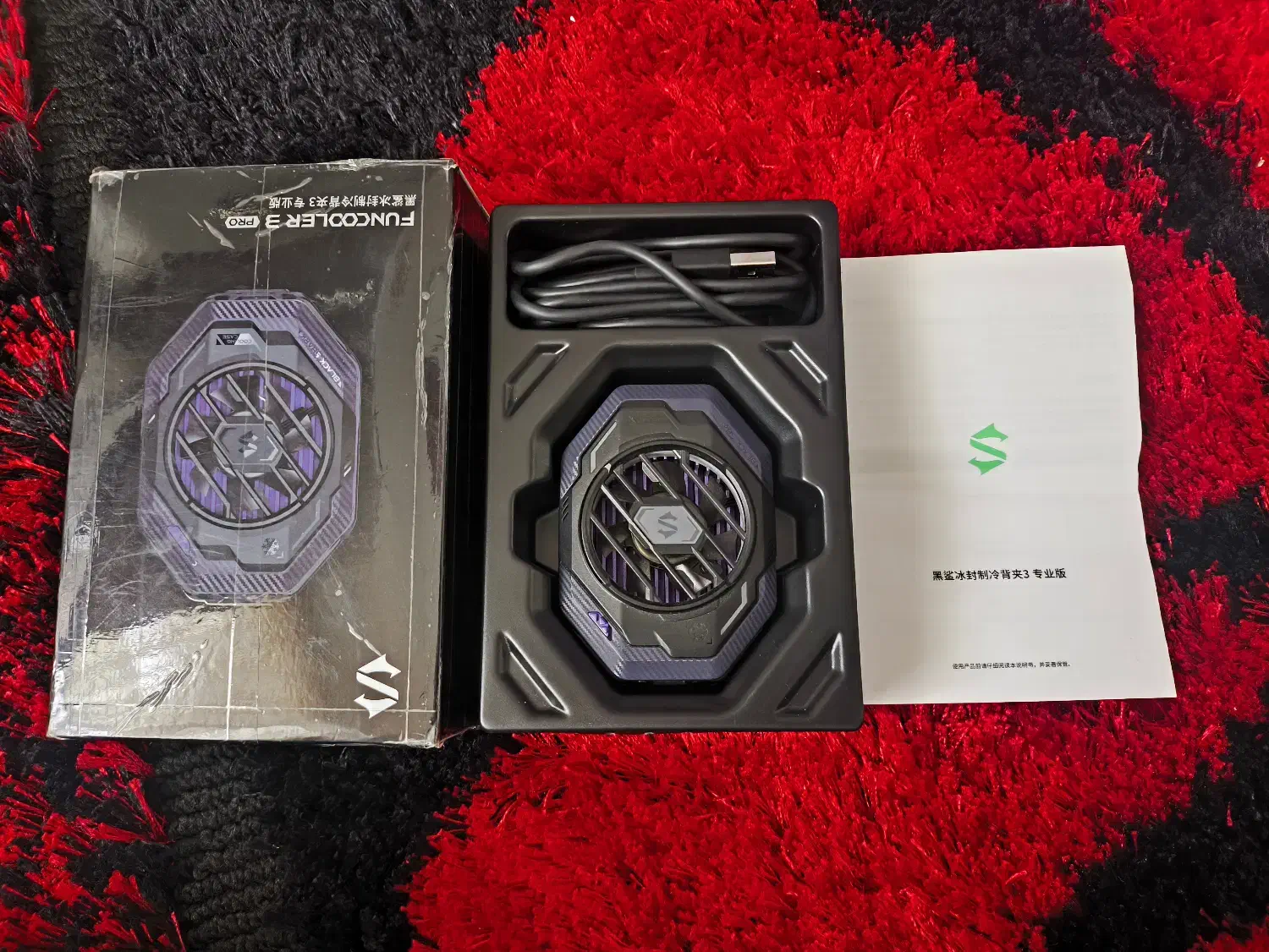 فن BLACK Shark 3pro|قطعات و لوازم جانبی رایانه|اردبیل, |دیوار