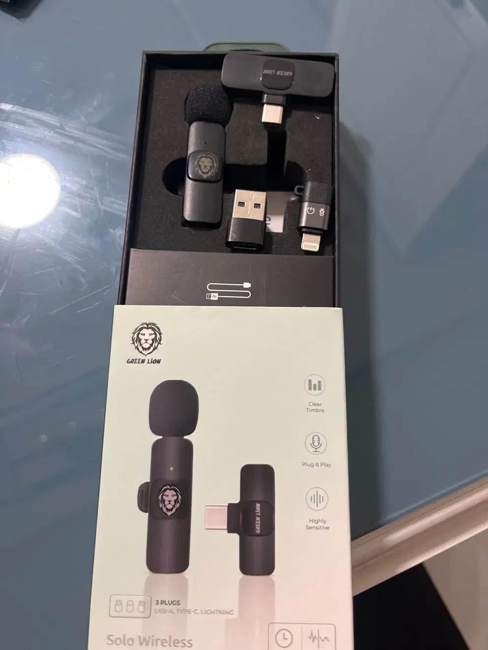 میکروفون یقه ای Green Lion|قطعات و لوازم جانبی رایانه|مشهد, فتح المبین|دیوار