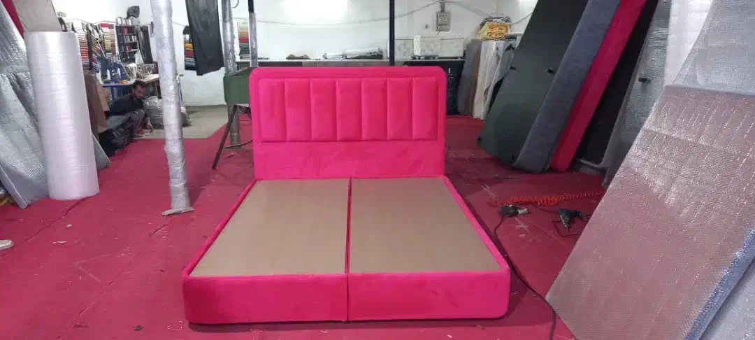 باکس جکدار دور ساده با تاج لمسه اقساطی ۶ ماهه|تخت و سرویس خواب|تهران, فردوس|دیوار