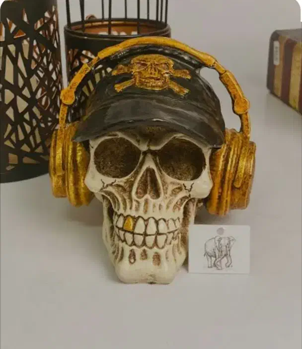جمجمه تزیینی  وزن یک کیلو|مجسمه، تندیس، ماکت|کرمان, |دیوار