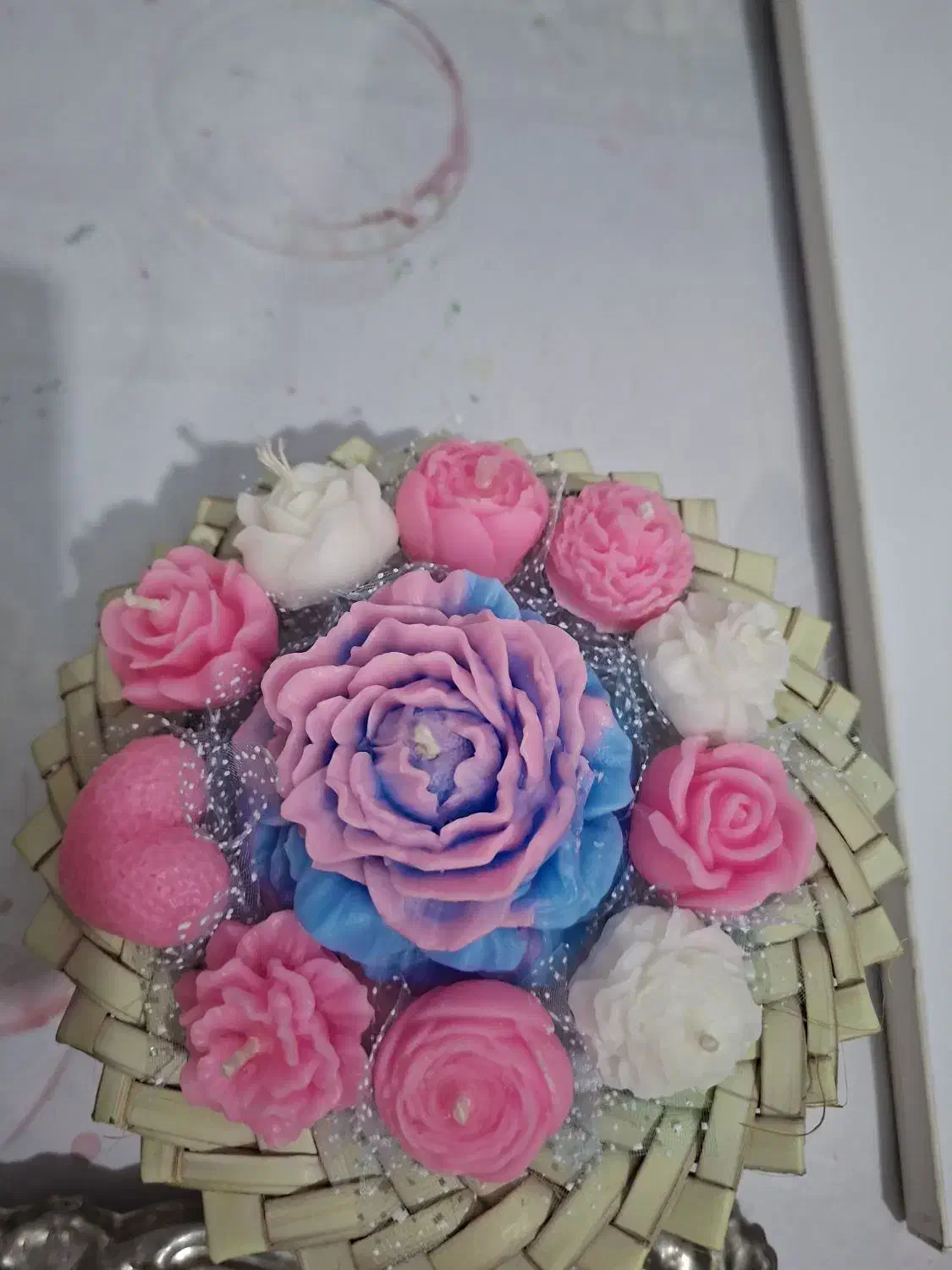 شمع و باکس گل|صنایع دستی و سایر لوازم تزئینی|شیراز, تحویلی|دیوار