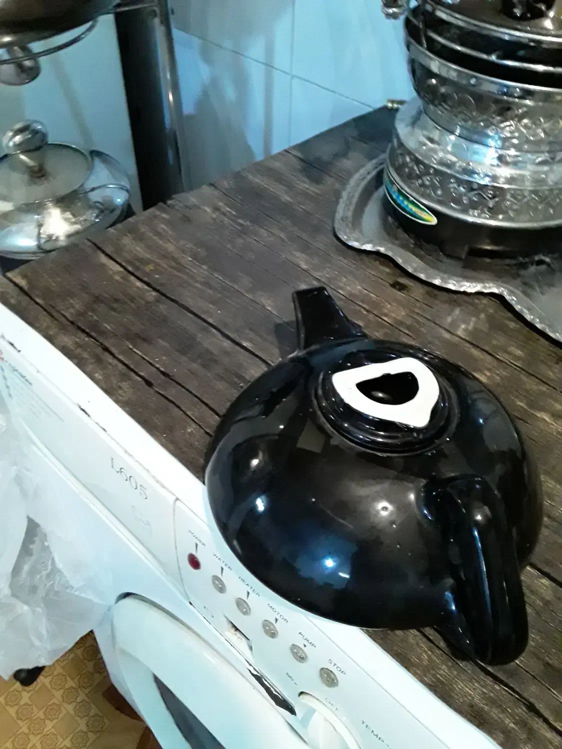 سماورگازی نومارک طغیان مناسب جهاز وتنگ|سماور، چای‌ساز، قهوه‌ساز|سبزوار, شهرک جهاد|دیوار