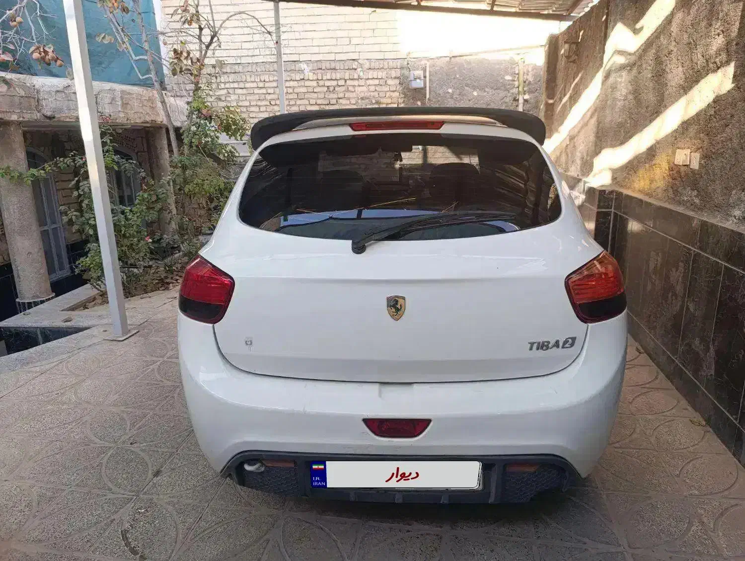 تیبا ۲ ۹۶ رینگ فولادی|خودرو سواری و وانت|شهرضا, |دیوار